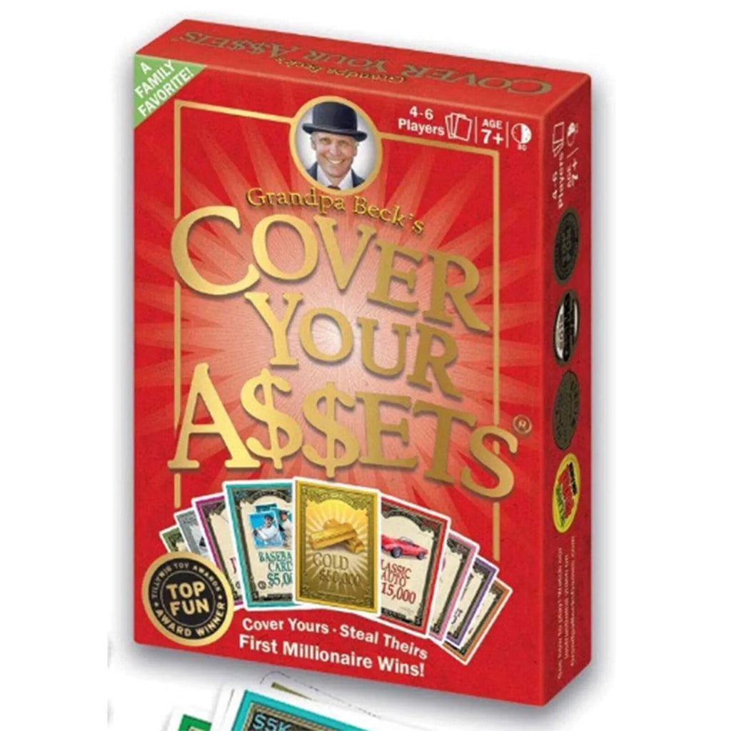 Family-Friendly Assets Collecting Toy Set Fun Card Grandpa Cover Your Becks Game