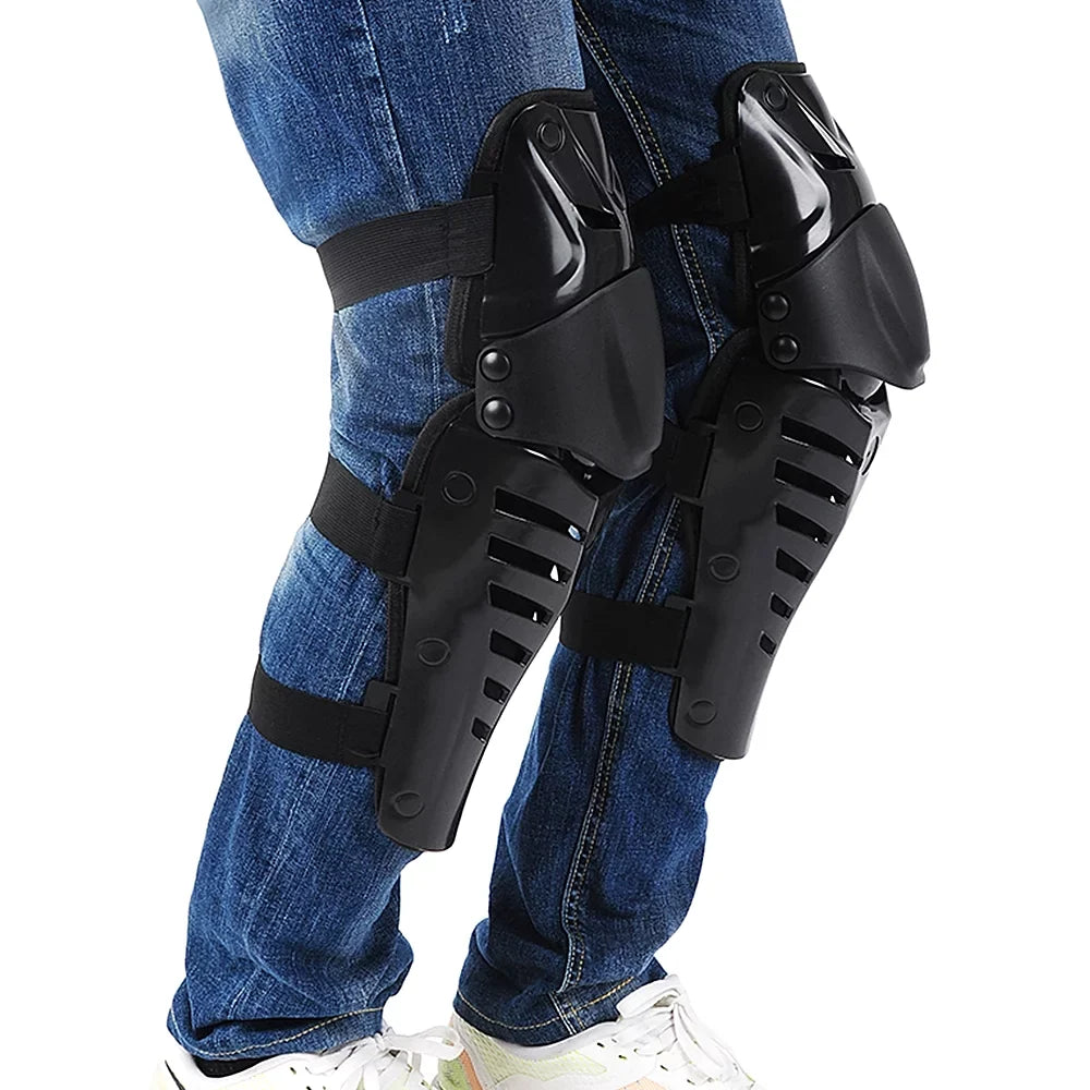 Racing Knee Knee Pad Guards Motorcycle Pair Guard 1 Braces Protector MIXFEER Motor Knee Knee