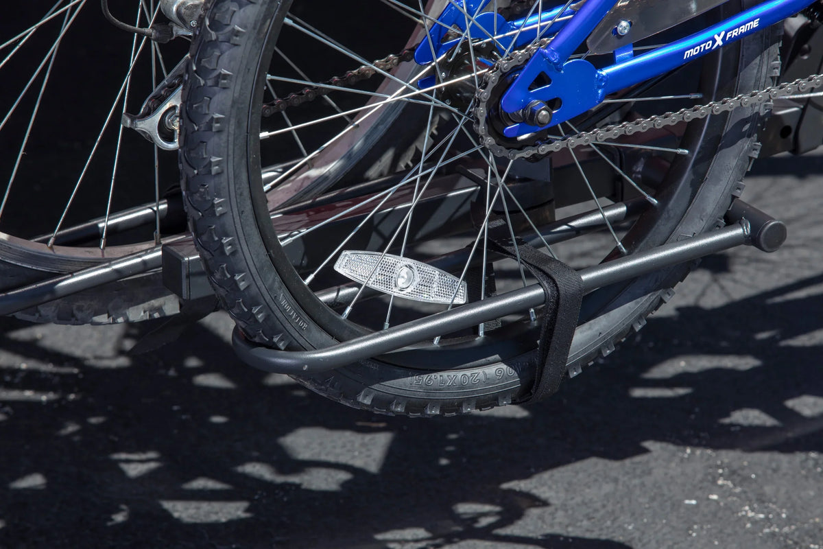 10104071 lbs. Tough Foldable Platform Rack Car Hitch-Mount Hyper 80 2-Bike Capacity