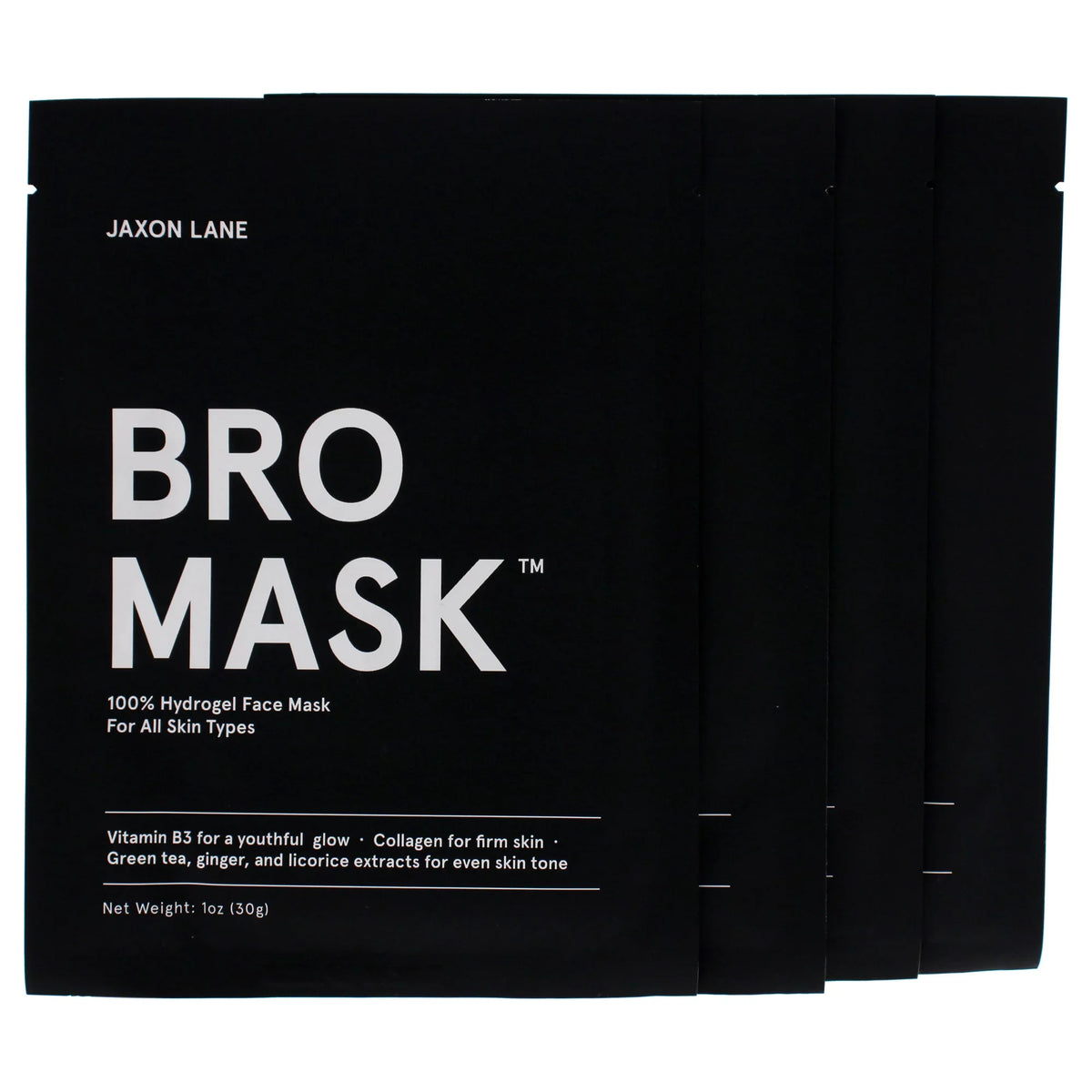 Jaxon 4 Pc Mask Sheet Lane Mask, Bro