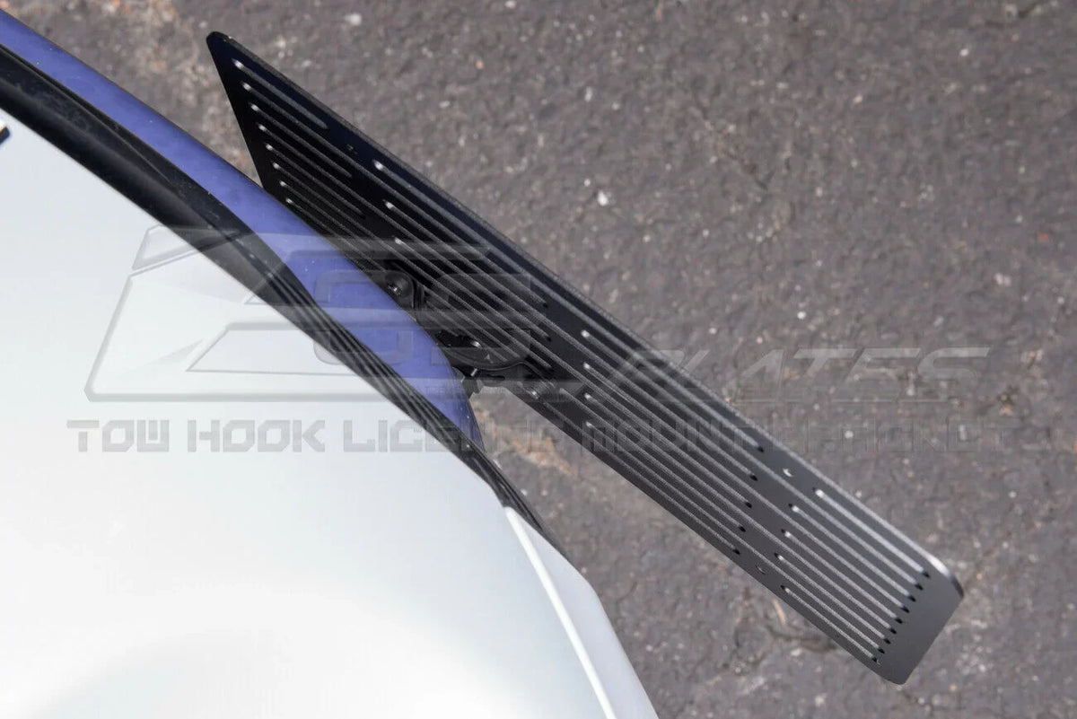 Replacement EOS Relocator Plate Front Plate Online for 2014-Present Version Mini | License Extreme 2 Cooper Bumper Tow Store Mount Tow-119-V2 Hook Bracket
