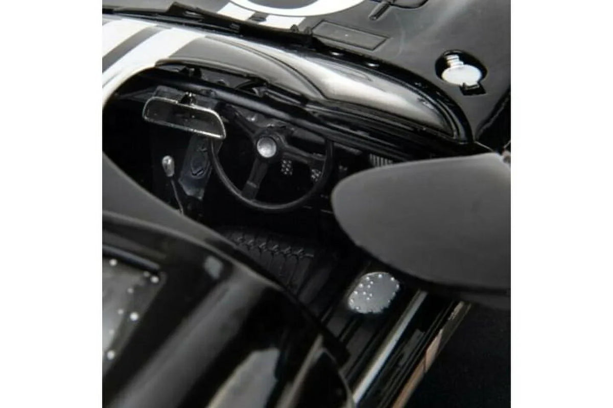 MK - 1966 (Dirty Diecast scale SC431BK 1/18 Ford Version, Black #2 - GT-40 II Race After Toy Collectibles Model Shelby Car