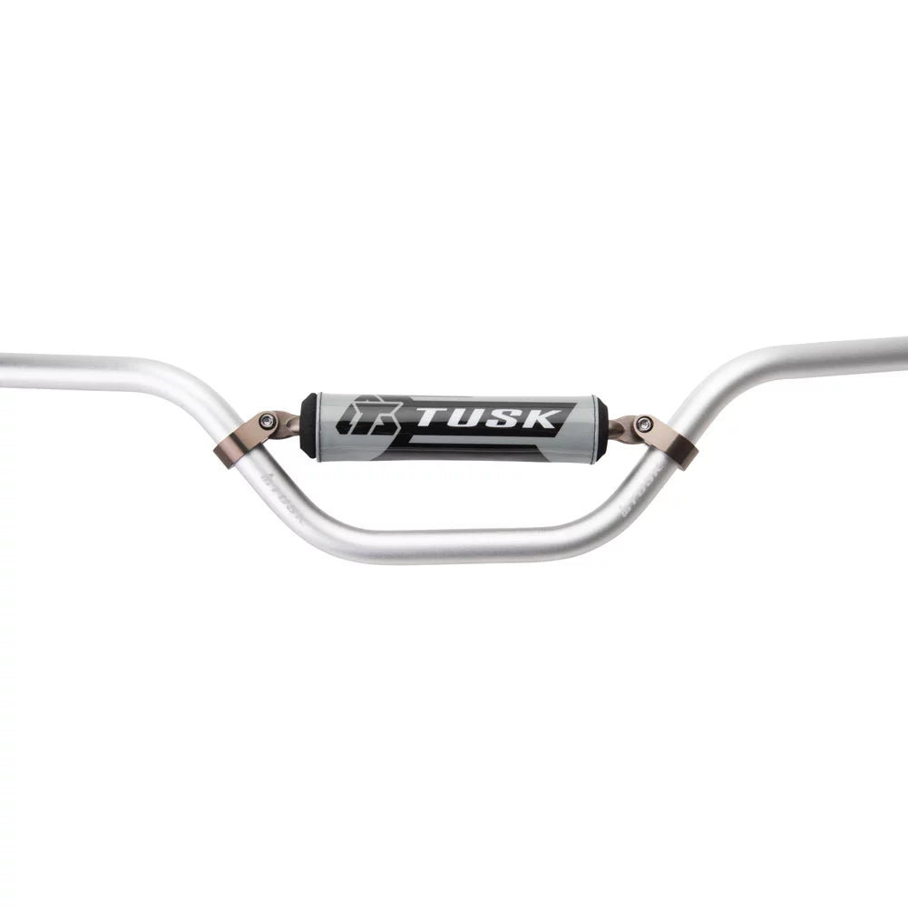 Aluminum SX Silver Handlebar Mini For Tusk 2000 7/8" T-10 LEM LX3 Bend