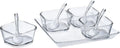 Dining Parties, 6) 7.75" For Of Clear With Premium Serving Events, (7.75" - & 1", X Pack Perfect Set Spoons X