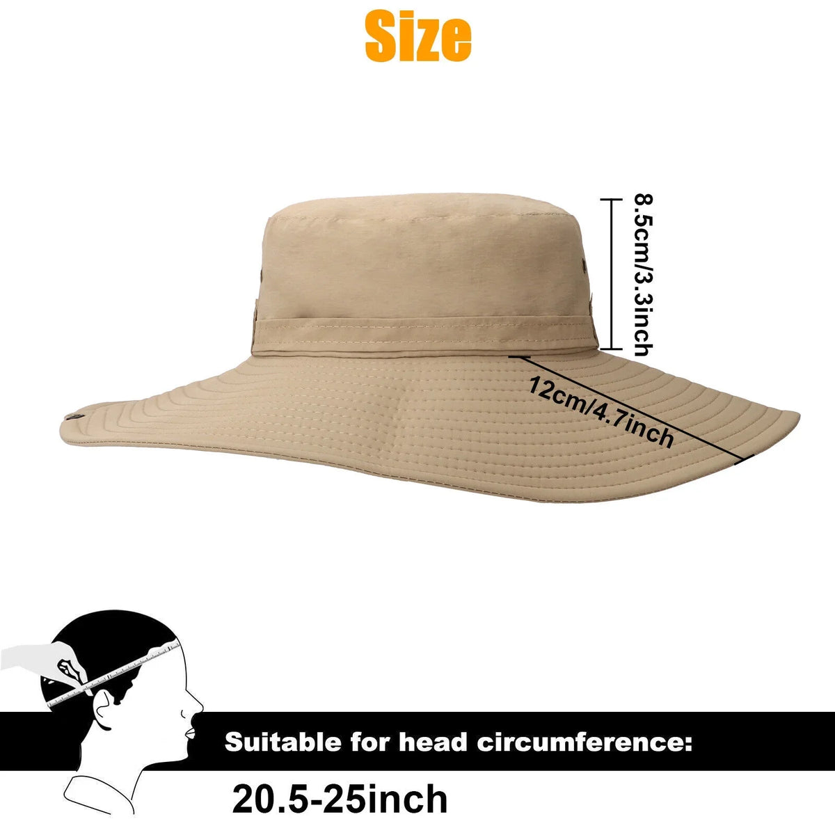 Wide Cap Hiking for Men UV Protection Garden Fishing Brim Bucket Women Hat Sun