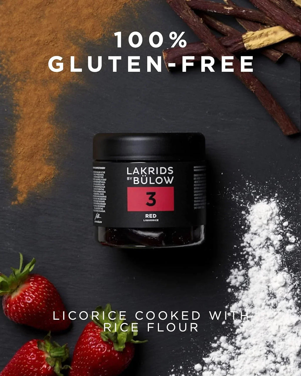 Denmark Licorice Red OZ Gelatine Without Vegan Licorice Gluten 3 From Gourmet 5.29 &