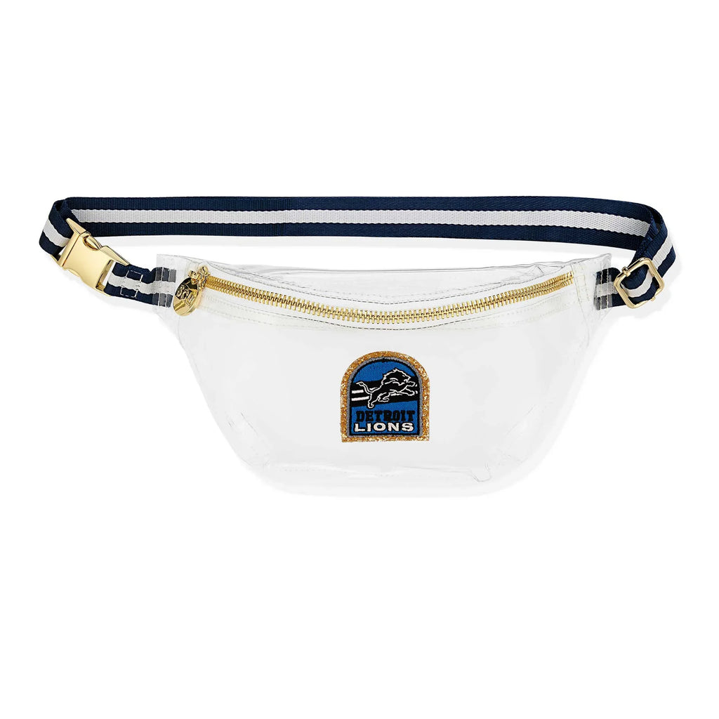Stoney Stadium Detroit Fanny Pack Clear Clover Lions