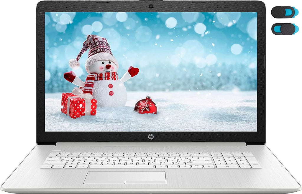 12GB 17.3 WiFi, USB-C, HDMI, Laptop Computer, Silver+YSC Iris 256GB Intel Graphics, RAM, Intel HP Accessory 2022 i5-1135G7, 11, Xe SSD, Webcam, Core 11th Quad Windows