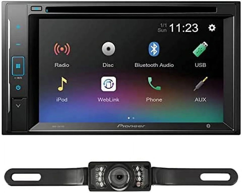 Backup AVH-241EX with Pioneer Camera DVD Receiver