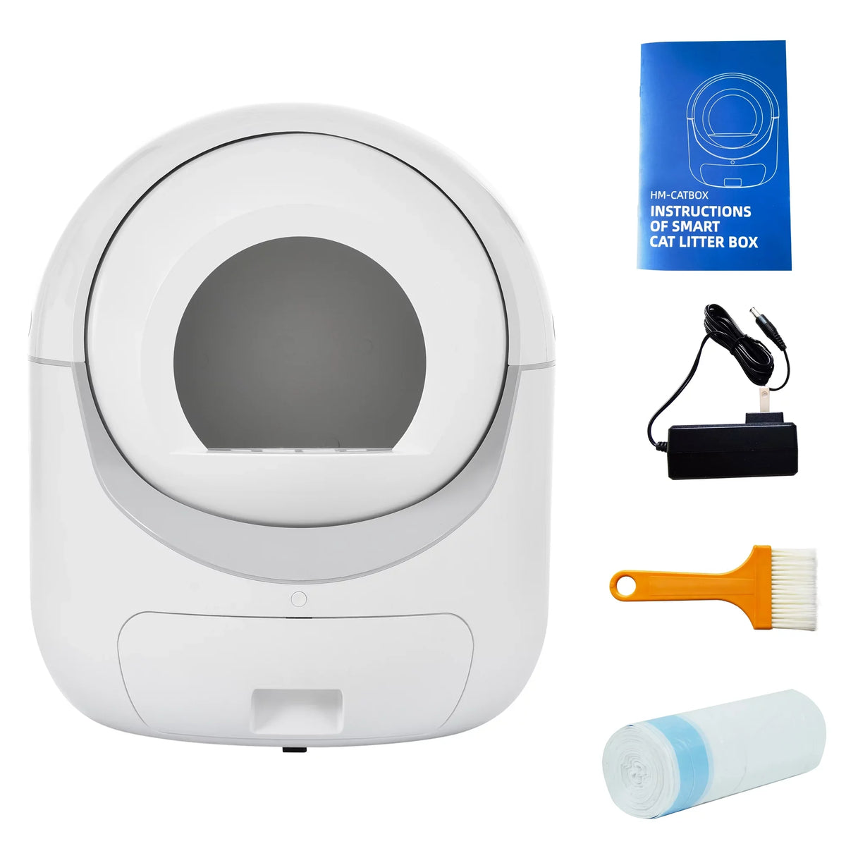 Control, Box, 2.4G Self & for Litter Box, Robot Smart App Litter Support Cat Litter Cleaning Automatic Multiple 5G Cats WiFi