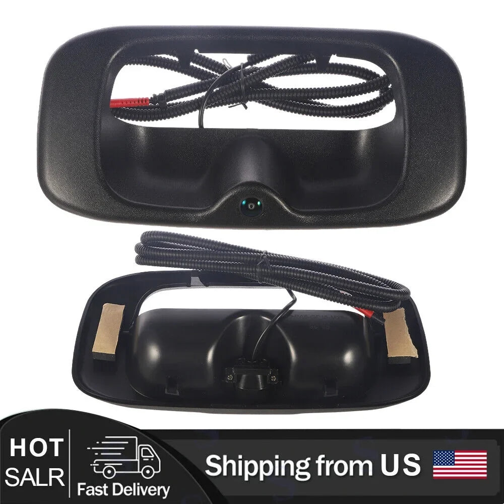GMC Silverado Installation Black Camera Easy Plastic Chevy Sierra Images Rear View Backup -15130742 Crisp