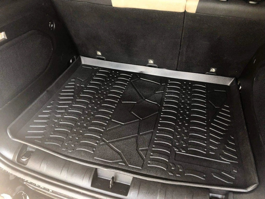 Trunk 2015-2023 Easy Lip Liner Non-Slip for Mat Renegade – Weather-Resistant Rubber Cargo – – Raised Trunk Car to Laser EACCESSORIES Mats Trunk – Jeep EA – Pre-Cut Cars Install Design Mat for with