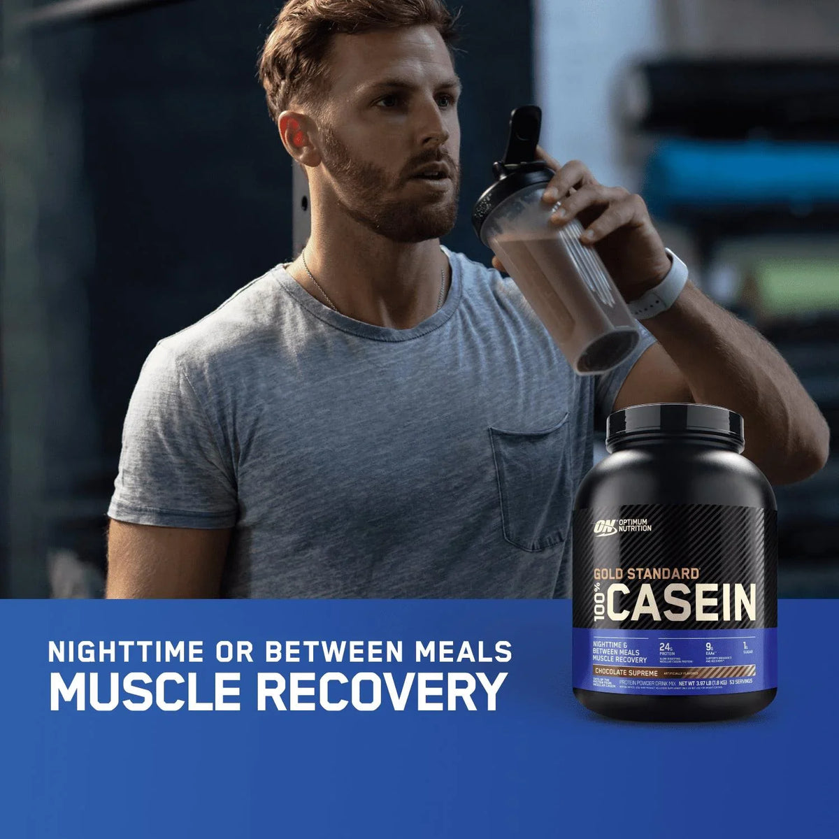 Supreme, 100% Servings lb, g Gold Nutrition, Optimum Powder, 25 Protein Chocolate 1.87 Casein, 24 Standard
