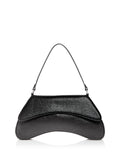 Strap Women's Solid Shoulder SIMON Bag Black MILLER Single