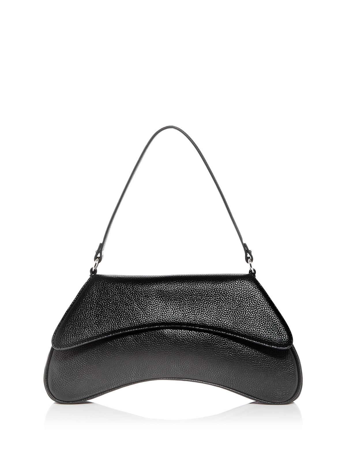 Strap Women's Solid Shoulder SIMON Bag Black MILLER Single
