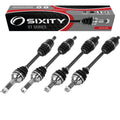 Honda FourTrax IRS TRX420FA5 Rear compatible Right XT TRX420FA6 pc Left Axles 4 Front DCT with 2015-2019 Sixity Rancher Auto 4x4 EPS