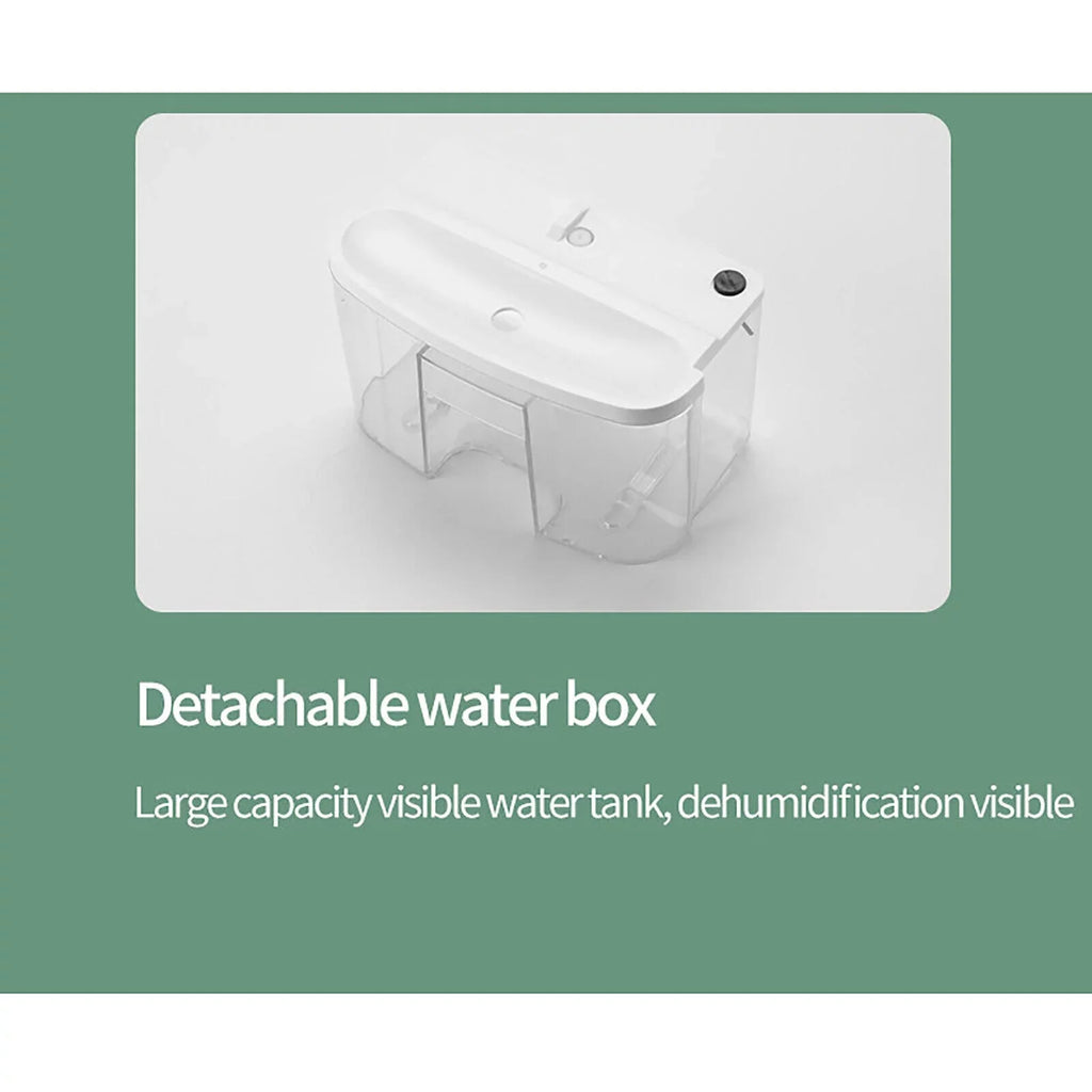 Water Tank RV for Hose ZhdnBhnos 2.5L Garage Portable Moisture w/ Compact Bedroom MIni Caravan Dryer Dehumidifier Drain