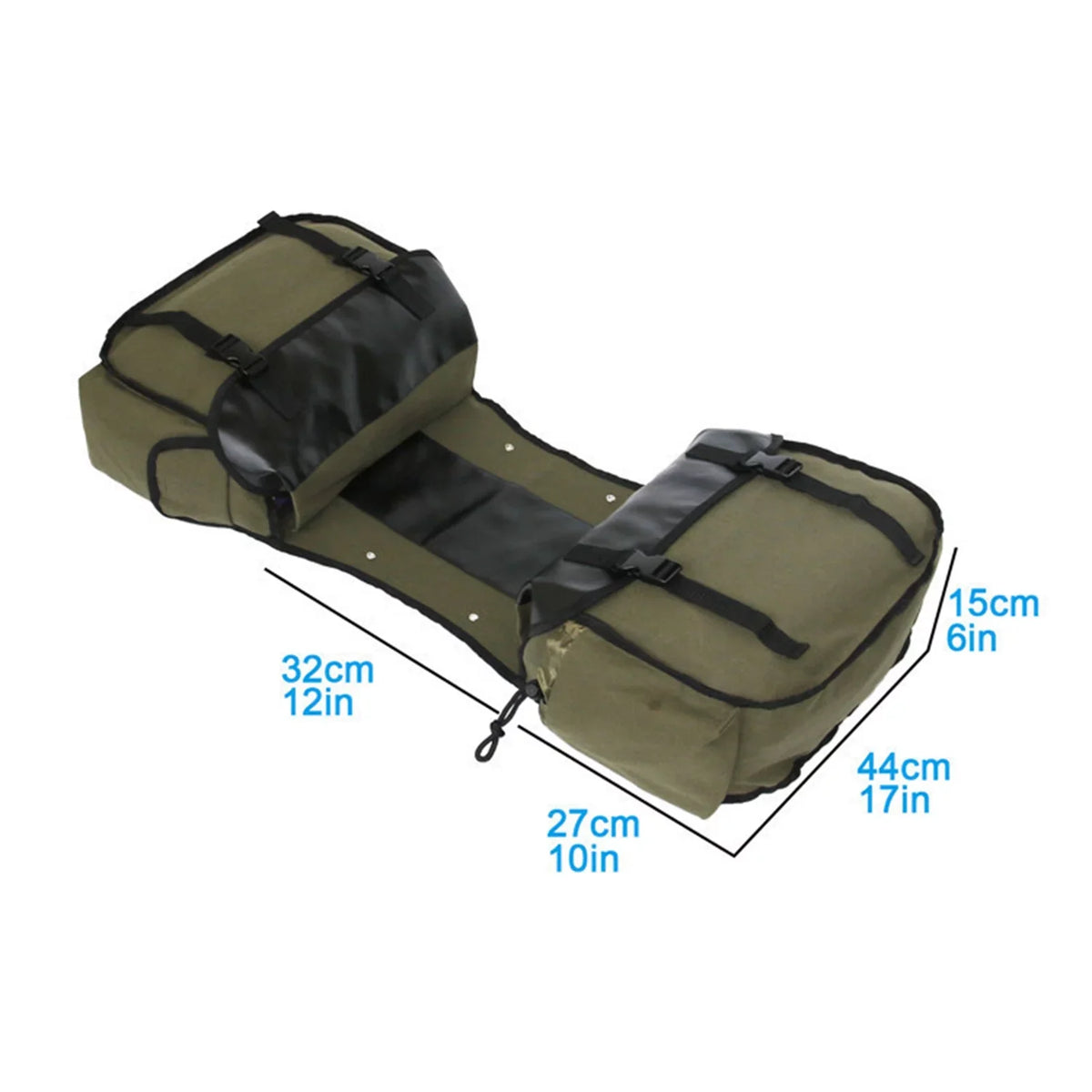 Capacity Box Side Motorbike for Gecheer Bag Waterproof Saddle Riding Panniers Bag Large Canvas Tools Travel Motorcycle Pouch Motorbike