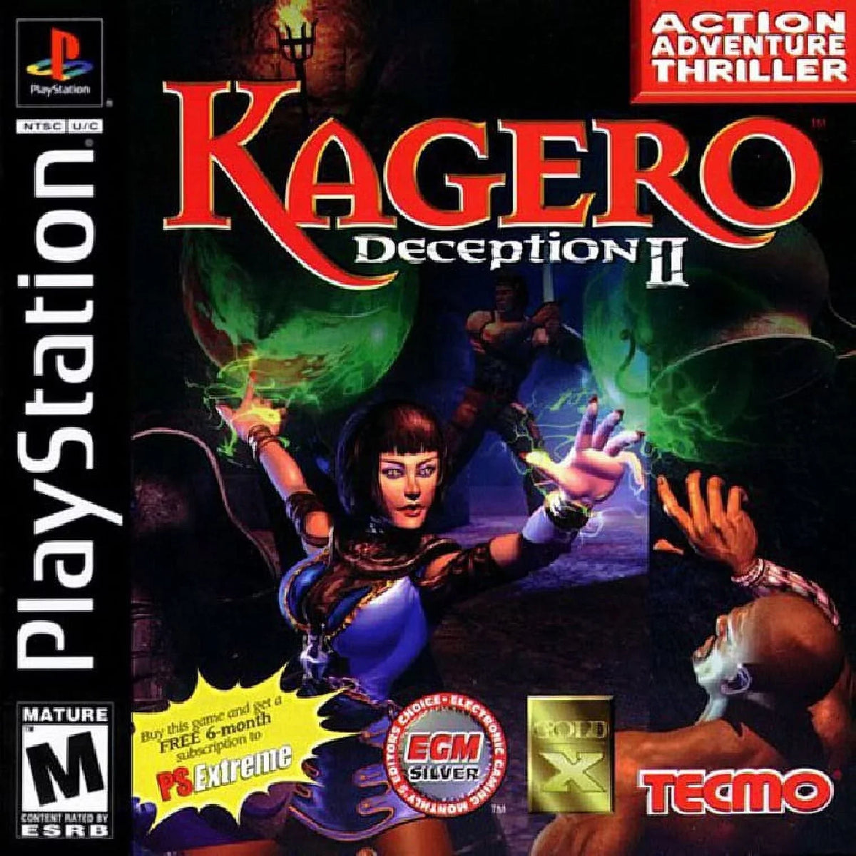 1, II Kagero: (Sony RPG (Refurbished) Game Deception 1998) Restored PlayStation