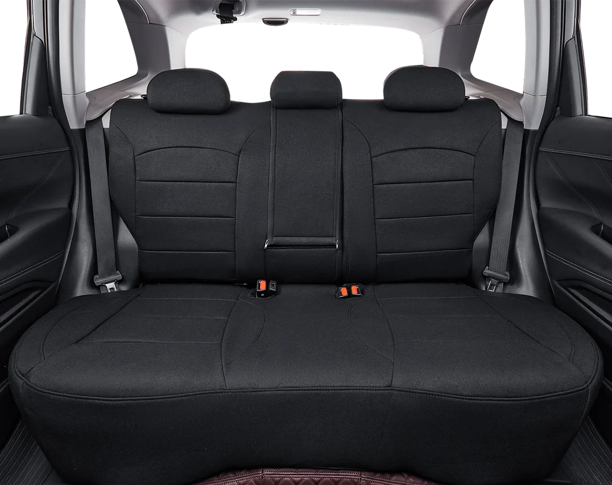 Polyester Custom 2022 Car - Covers 2020 Set) (Black,Full Fit 2019 Seat 2023 2021 Hyundai for 2018 KONA KONA Coverdream