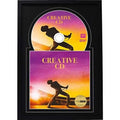 Black-Black Cover Art X Music 4 12" Wall Hanger And Double Displays Frame 7/8-Inch With Dia. Jukebox Self Disc Standing Matting