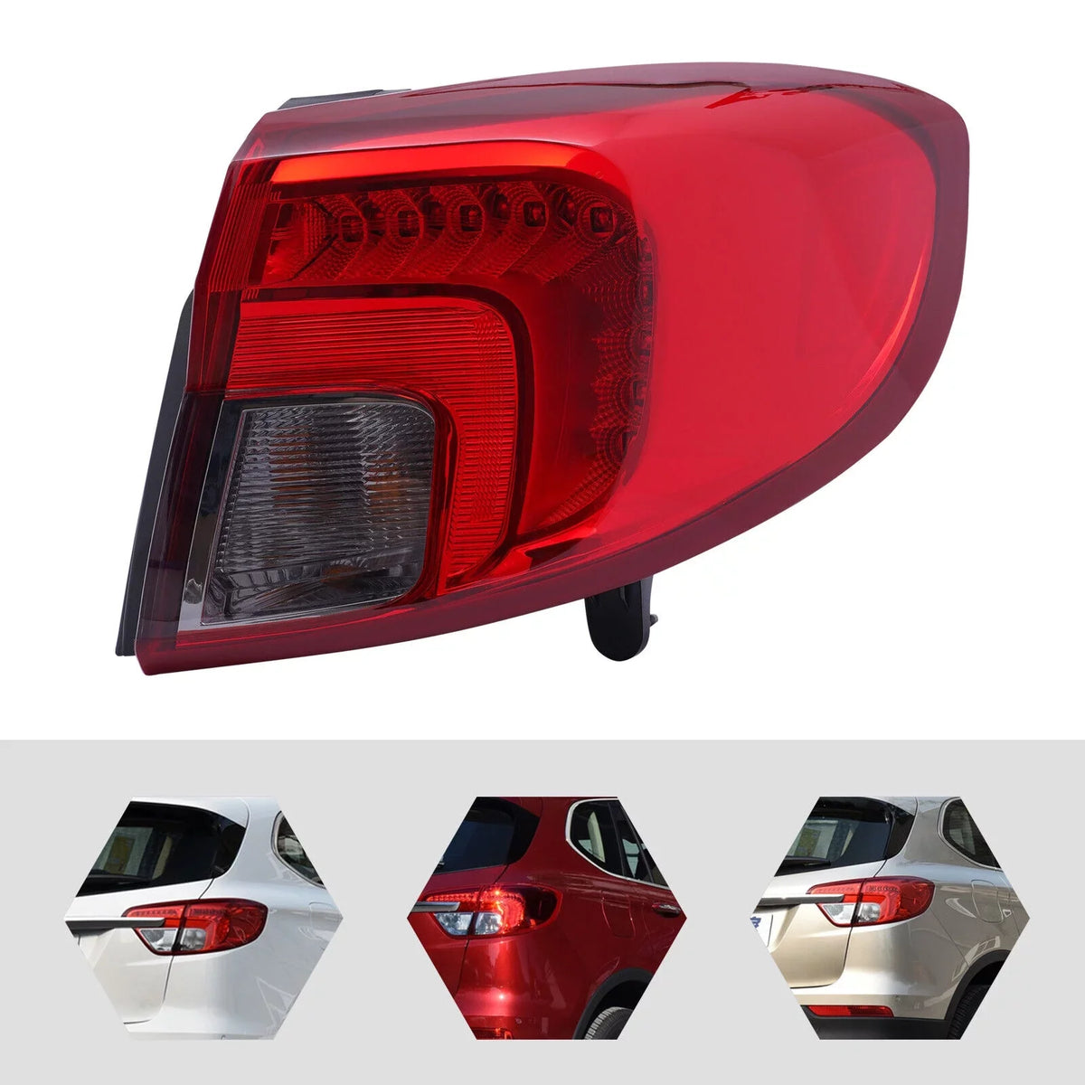 2016 LED Rear for 2017 Tail Light Buick Envision Passenger RH Side 2018 Assembly