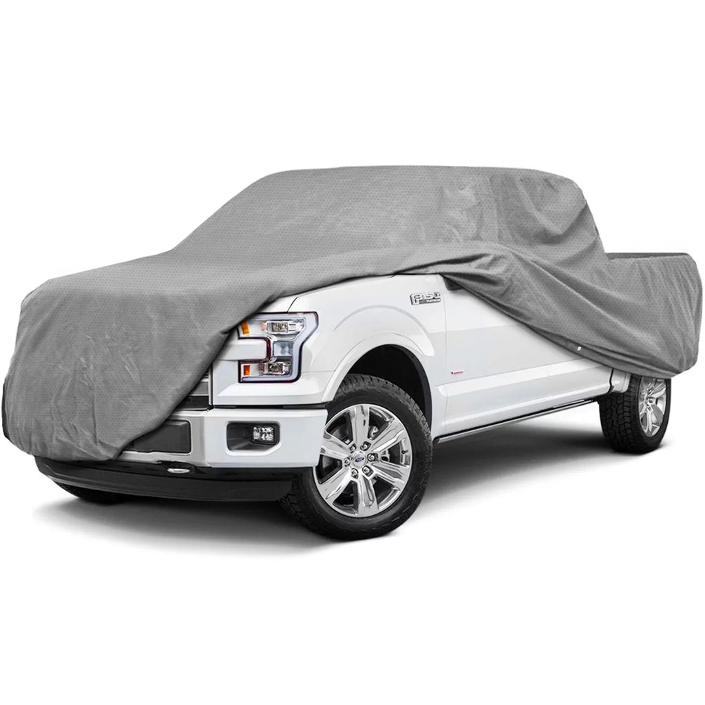 NEH x 20' to Fits Cab, 9" Trucks All Weather x Waterproof Extended Outdoor Cover Gray Pickup - Breathable Bed Indoor - 60") - up Length Truck Pickup Superior (249" 70" Standard with