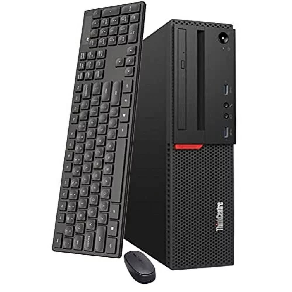 M800 10 Wireless ThinkCentre SSD, DDR4 PC, WiFi Pro 3.2GHz, BT,DVD-RW, 6500 Desktop Mouse,Windows 512GB 16GB RAM, Built-in SFF Keyboard Core i5 (used) Lenovo Computer Intel