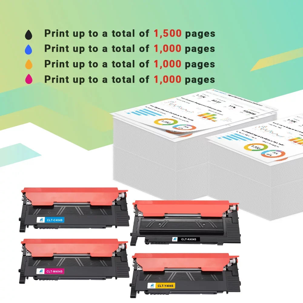 Xpress Samsung toner for Compatible Cartridge 404s K404S CLT-404S 480FW SL samsung C430W 480FN for Printer 430W C430w C480FW Ink CLT-K404S C480FN C480FW