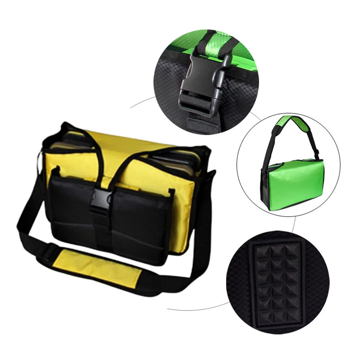 Shoulder Gift for lures Fishing Bag Organizer fishing Men Tackle for Sea Bag Tackle Fishing Portable Yellow Fishing Box Bag Bag Bag Storage