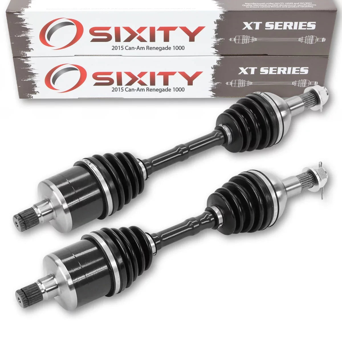 Axle EFI Sixity Can-Am 1000 2 with Right Rear 4X4 XT - Left pc compatible Renegade 2015
