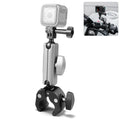 Mount, Ball PULUZ Aluminum Adapter, Clamp PU867B Compatible Alloy Dual Handlebar 11/10/9/8 AKASO DJI Hero Head, Rotatable