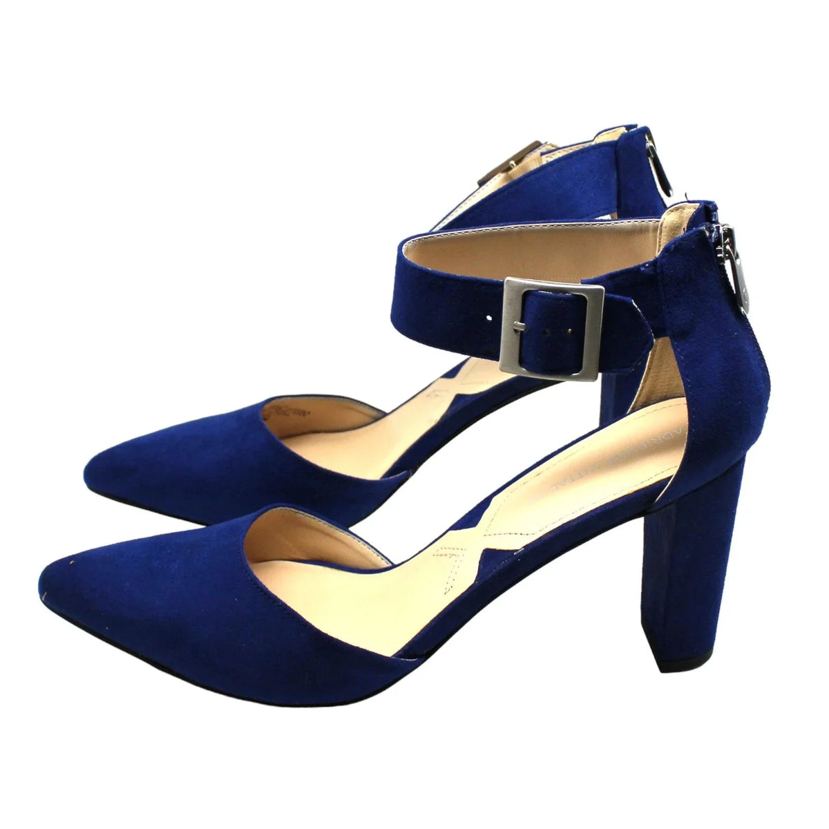 Vittadini Women's US) Shoes Buckle (Size Adrienne Pumps 10 Nerice Women's