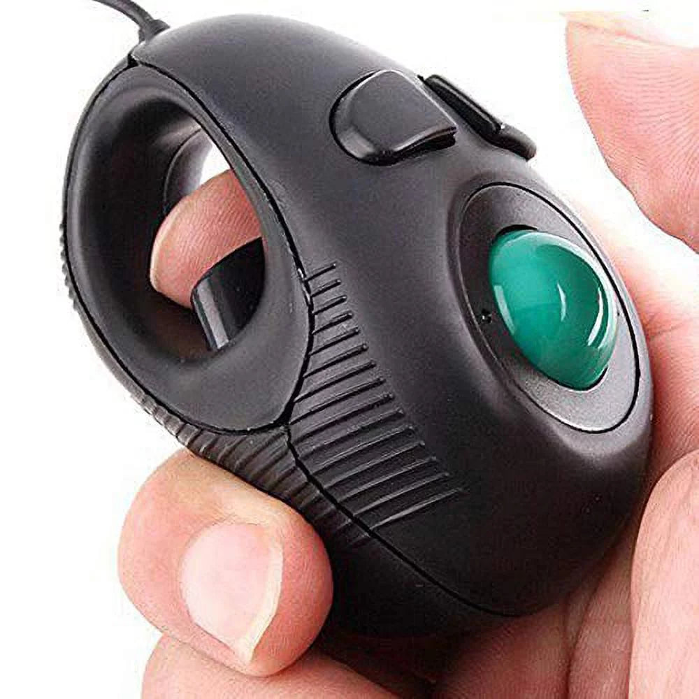 Trackball For Linux Right Laptop Wired Input_Mouse Mac Os Portable Handheld Finger Left Mini Window Mouse Computer Ergonomic Usb Pc Mice Handed Travel Unix Eigiis