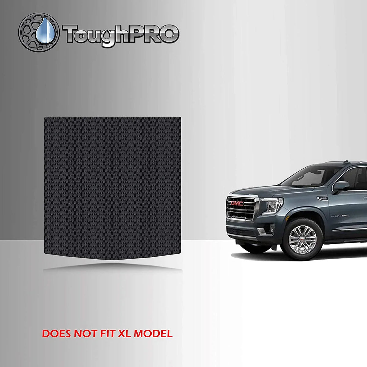 Compatible - Weather - Mat Cargo/Trunk Row All Down 2021 in 3rd with Yukon USA) TOUGHPRO GMC Denali - - (Made Heavy - Duty Accessories