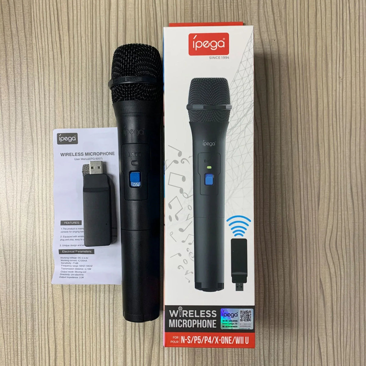 For One Xbox For Karaoke Switch Wireless Distance PS4 15m For For Plastic+Metal PS5 Game For PC Microphone MIC