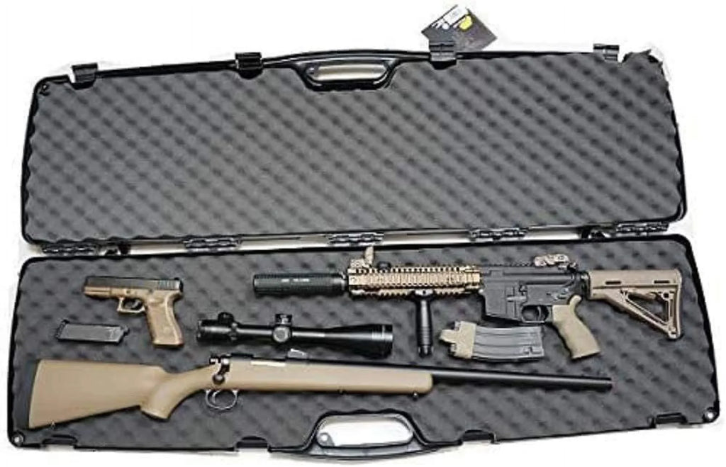 Case, Plano Black SE Scoped Rifle/Shotgun Double