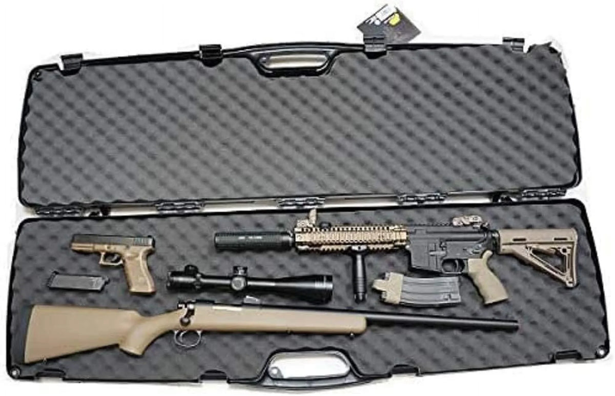 Case, Plano Black SE Scoped Rifle/Shotgun Double