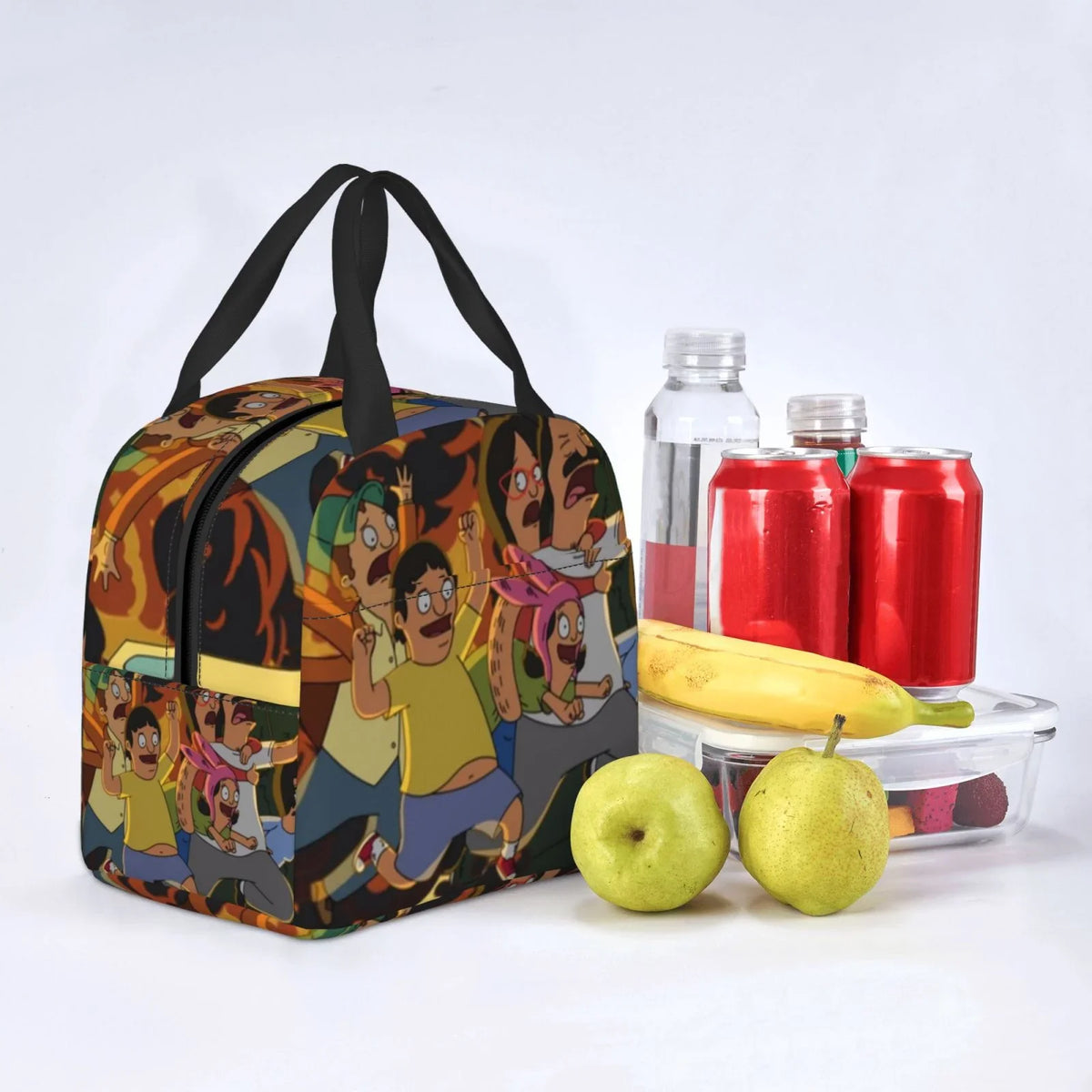 Reusable For Thermal Adventure Bag And Lunch School Bob's Office Box Insulated Adult Cooler Kids Bag For Burgers Bento Picnic Portable Lunch