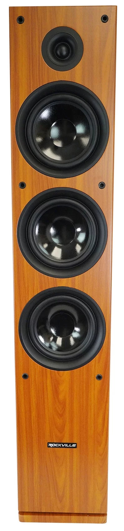 Rockville Amplifier/Home + Receiver Tower (2) BluTube WD Bluetooth Tube Speakers