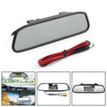 4.3inch NTSC TFT LCD Assist 4.3" Motor Mirror Car Monitor Genic Night Vision Parking PAL