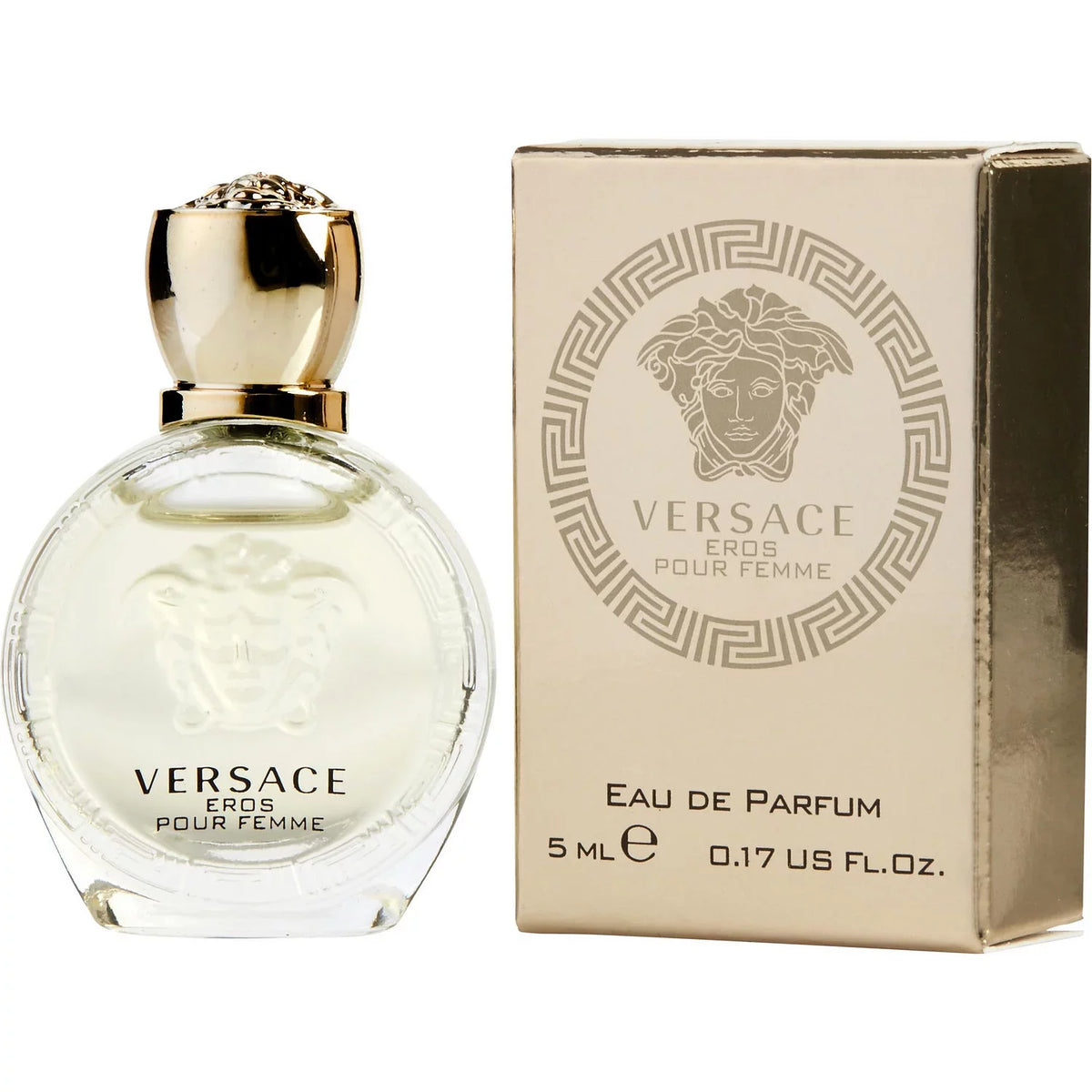 Femme - Eros 5ml 3PK Women Kit EDP, Eros Men Dylan Turquoise EDT, Versace