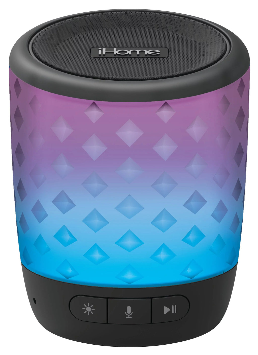 iHome Bluetooth Changing Speaker iBT81 Color Rechargeable