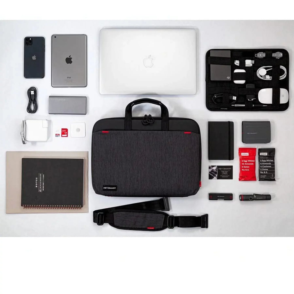 for 15" Apple Notebook, Carrying Pro, KeySmart MacBook 16" Black Urban to Union (Briefcase) Case