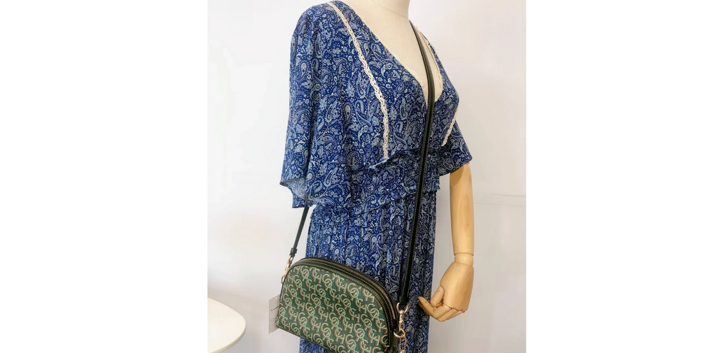 Coach With Crossbody Print Coach Green IN Monogram CF343 Madi