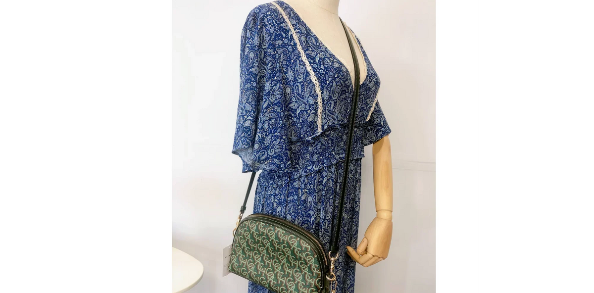 Coach With Crossbody Print Coach Green IN Monogram CF343 Madi