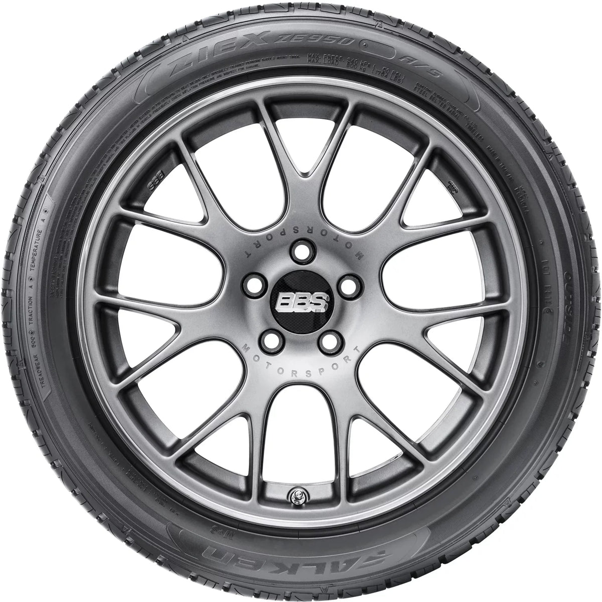 A/S 99W ZE950 Tire 245/45ZR17XL BW Ziex Falken All Season