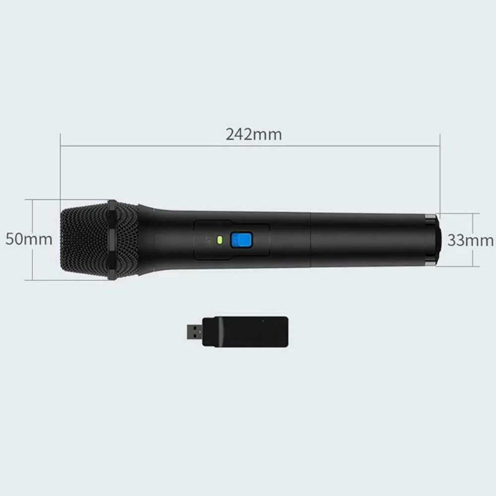 For One Xbox For Karaoke Switch Wireless Distance PS4 15m For For Plastic+Metal PS5 Game For PC Microphone MIC