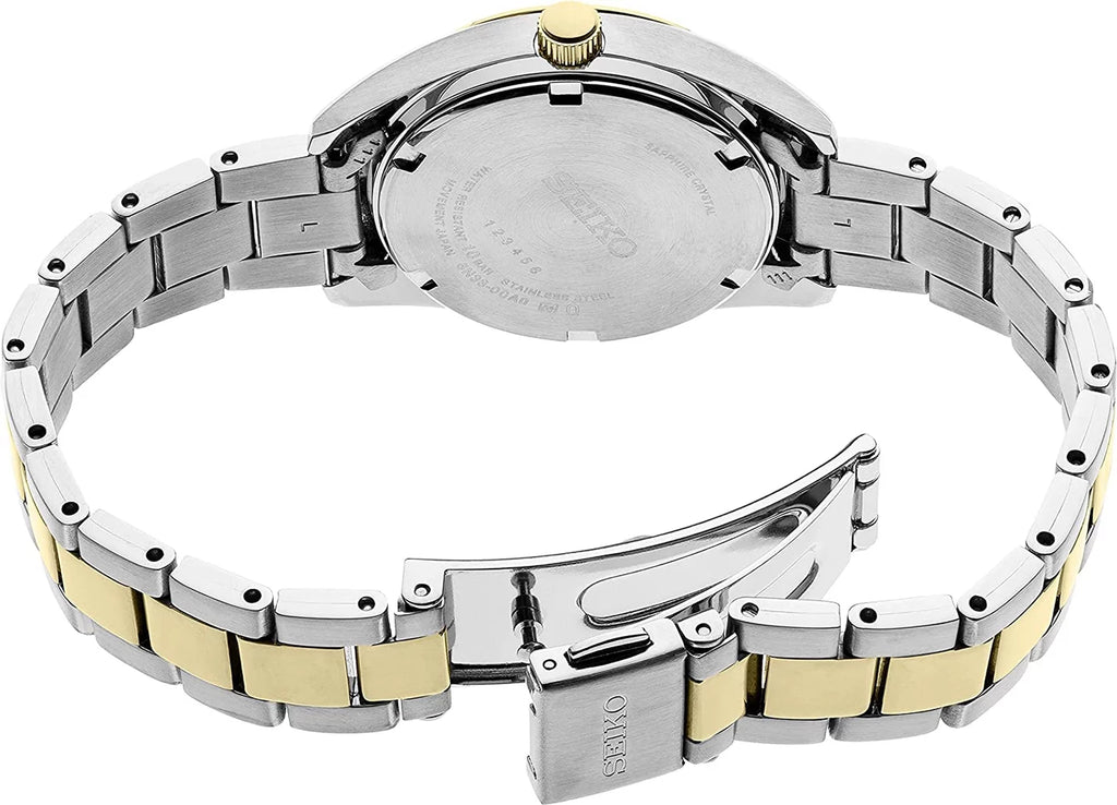 Seiko Classic Watch Ladies Dial Gold SUR354P1 Quartz Neo Two-tone