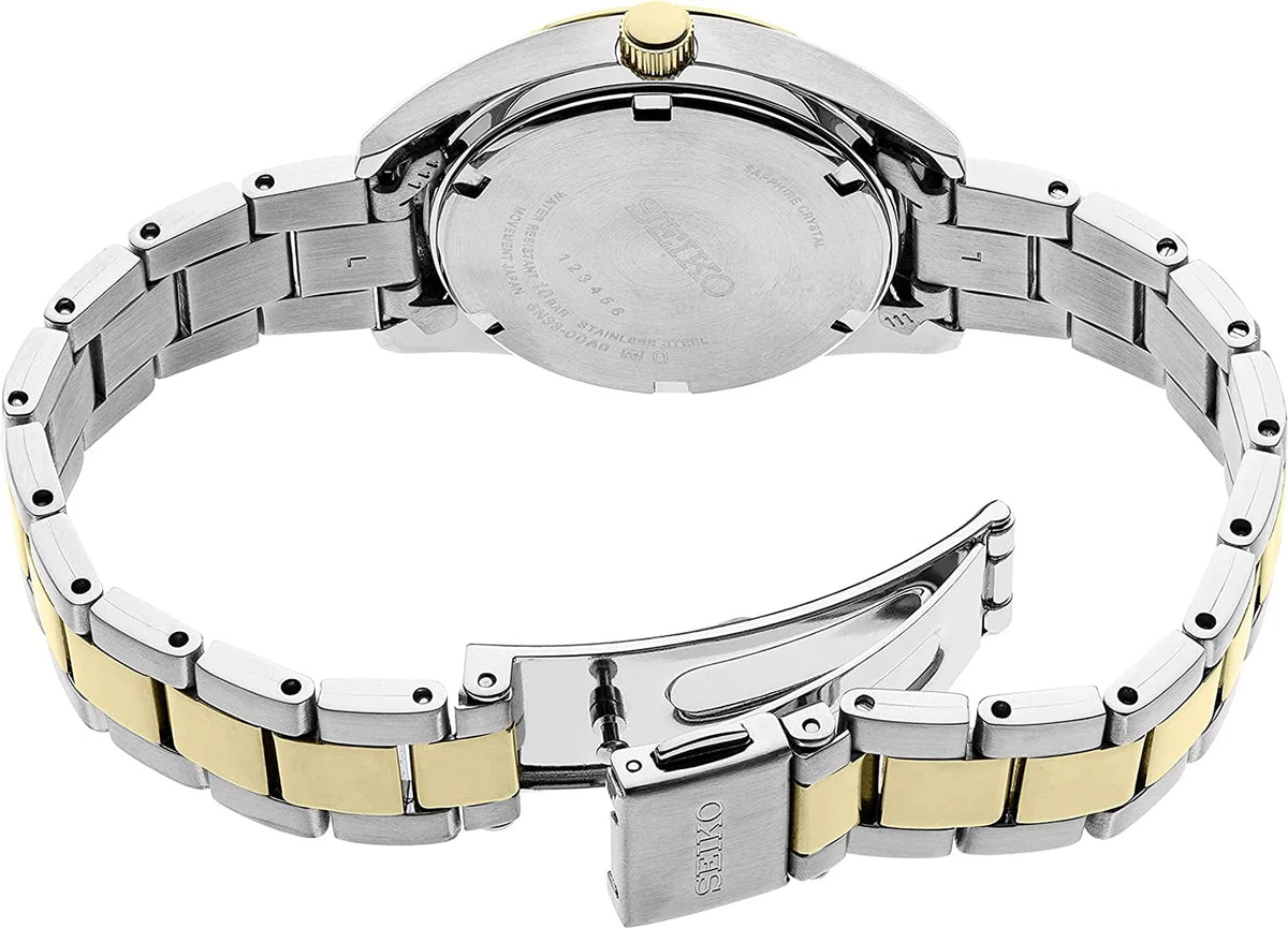 Seiko Classic Watch Ladies Dial Gold SUR354P1 Quartz Neo Two-tone